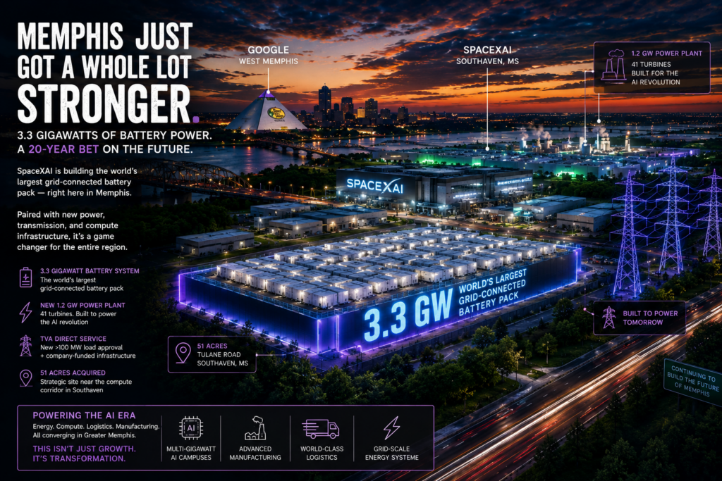 Memphis Isn't Just Getting More AI. It's Getting an Energy System Built for the AI Age.