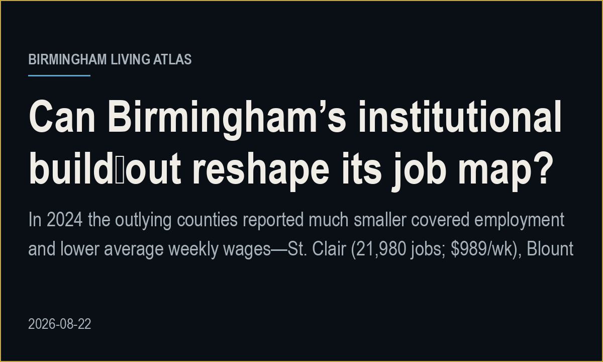 the central idea of the story, grounded in Birmingham
