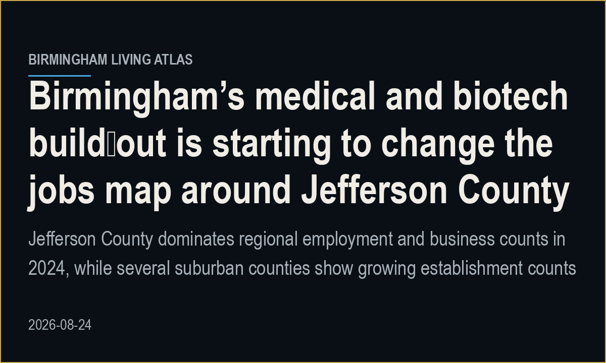 the central idea of the story, grounded in Birmingham