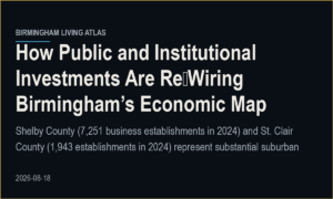 the central idea of the story, grounded in Birmingham