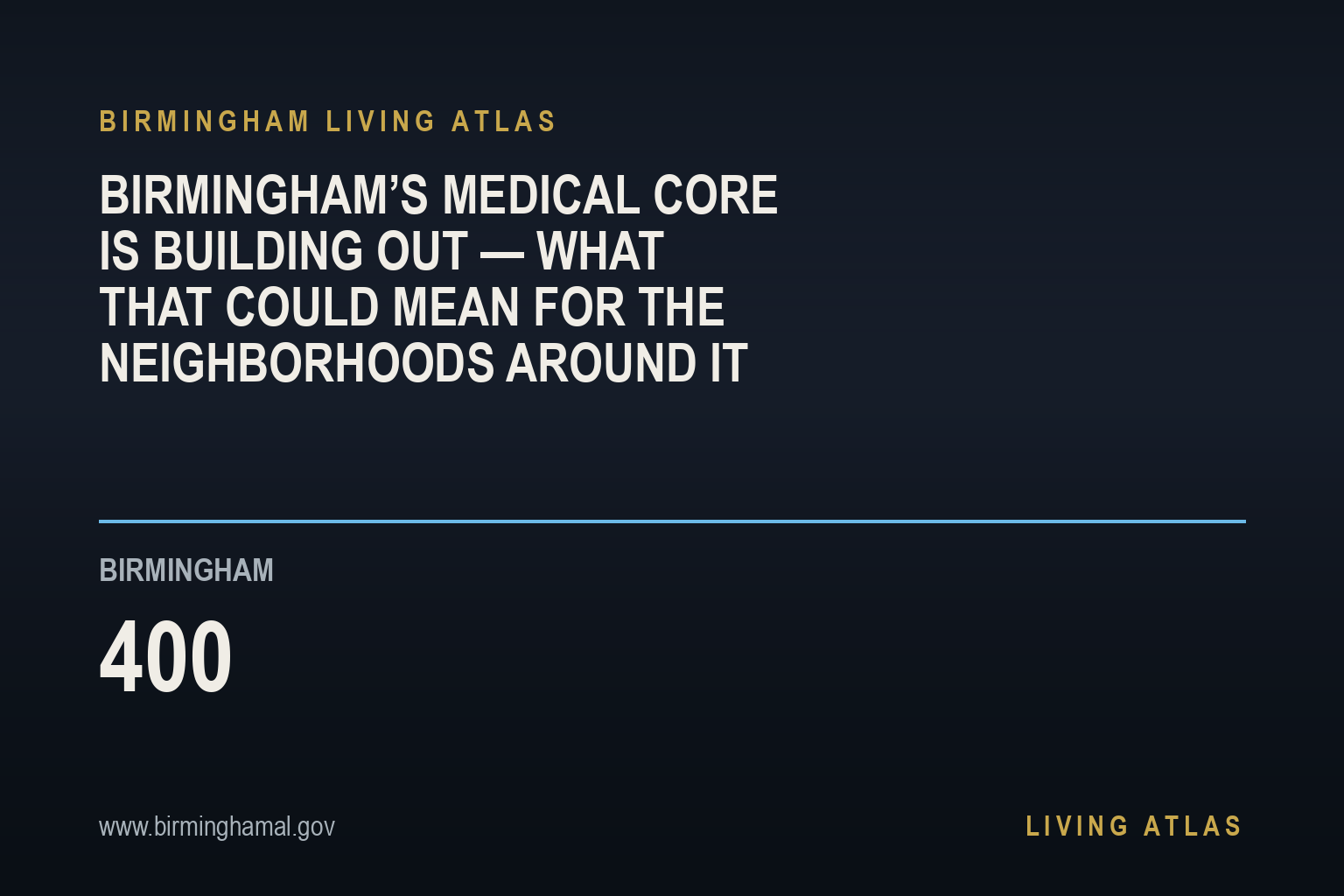 the central idea of the story, grounded in Birmingham